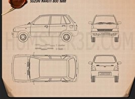  Suzuki  blueprint Download Hum3D