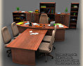 Office Set 2 Modello 3D