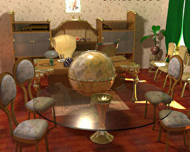 Office Set 05 3D-Modell