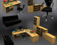 Office Set 3 3D模型