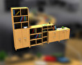 Office Set 3 Modello 3D