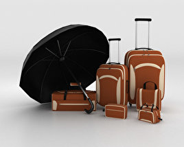 Travel Bags 3D model