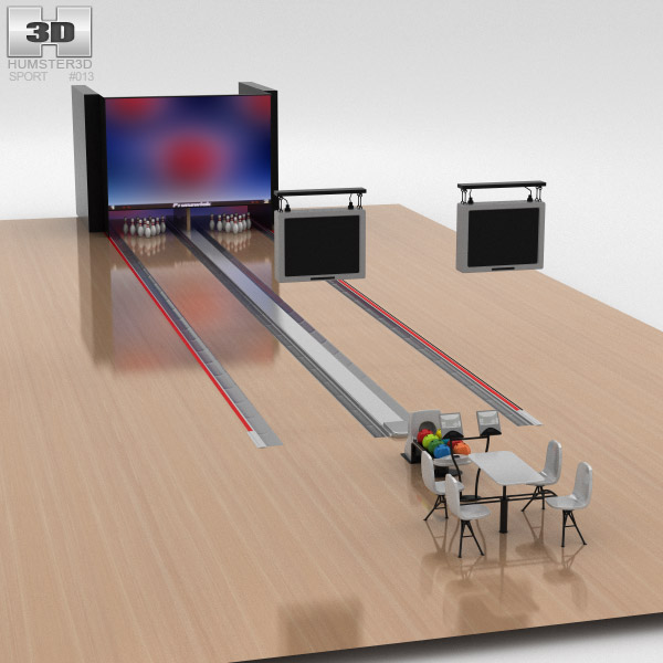 Bowling Modello 3D