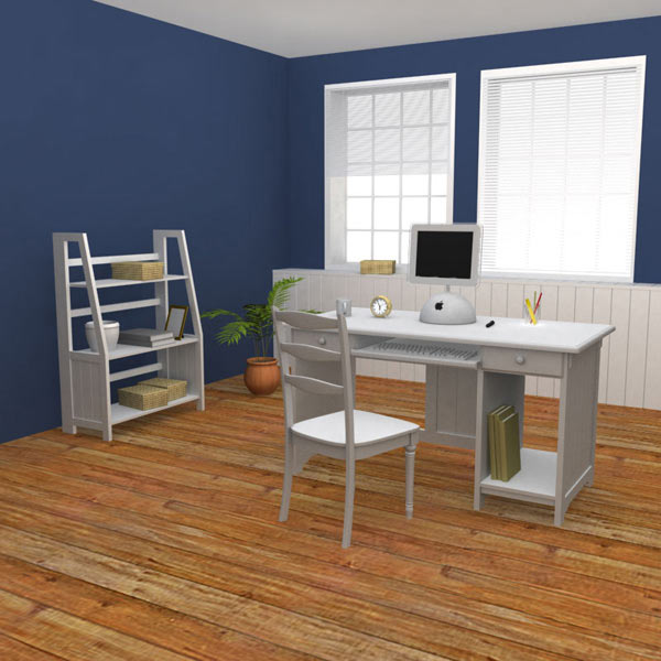 Home WorkPlace Set 01 Modello 3D