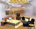 Hotel Room 01 Modello 3D