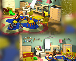 Nursery Room 01 3Dモデル