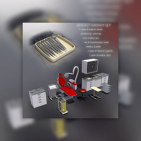 Dentist's Office 3d model