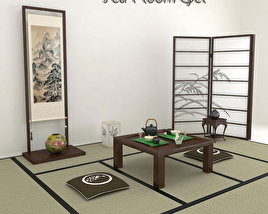 Japanese Tea Room 3D模型
