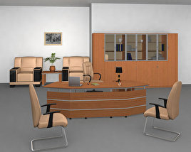 Office 22 Set Modelo 3d