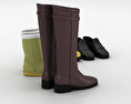 Footwear Set Winter 3d model