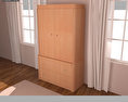 Schlafzimmer-Möbel-Set 16 3D-Modell
