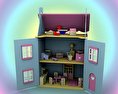 Doll House Set 01 Modello 3D
