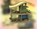 Doll House Set 02 3d model