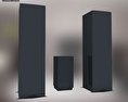 Home Theater Set 03 3D-Modell