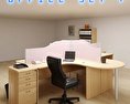 Office Set P07 3D 모델 