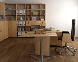 Office Set P11 Modèle 3D