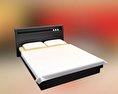 Juego de muebles de dormitorio 12 Modelo 3D