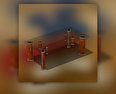 Furniture Set 01 3d model
