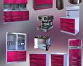 Kitchen Set P2 3Dモデル