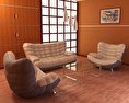 Living Room 05 Set 3D-Modell