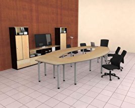 Office Set 24 Modelo 3d