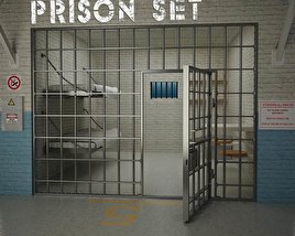 Prison Set Modelo 3d