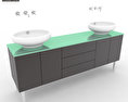 Bathroom Furniture 04 Set 3d model