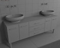 Bathroom Furniture 04 Set 3D-Modell