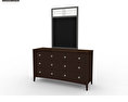 Bedroom furniture set 17 3d model