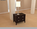 Schlafzimmer-Möbel-Set 17 3D-Modell