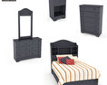 Schlafzimmer-Möbel-Set 21 3D-Modell