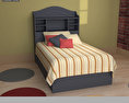 Bedroom furniture set 21 3d model