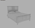 Bedroom furniture set 22 3d model