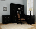 Home Workplace Furniture 06 Set 3d model