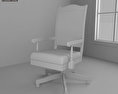 Home Workplace Furniture 06 Set 3d model