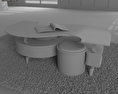 Living Room Furniture 06 Set 3D-Modell