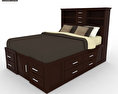 Schlafzimmer-Möbel-Set 24 3D-Modell