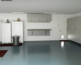 Garage 01 Set Modelo 3d