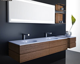 Bathroom Furniture 10 Set 3D-Modell