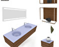 Bathroom Furniture 10 Set 3d model