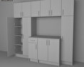 Garage Furniture 02 Set 3D 모델 
