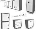 Garage Furniture 06 Set 3D模型