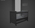 Nursery Room Furniture 09 Set 3D 모델 