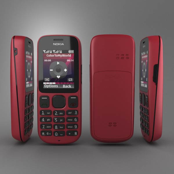 Nokia 101 Modelo 3D