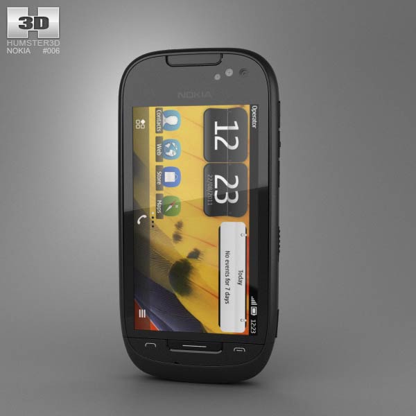 Nokia 701 Modello 3D