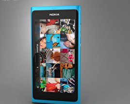 Nokia N9 Modelo 3D