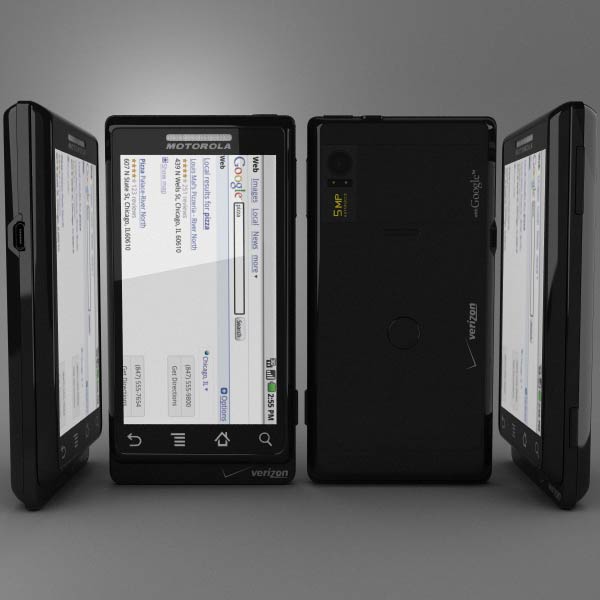 Motorola Droid A855 3d model