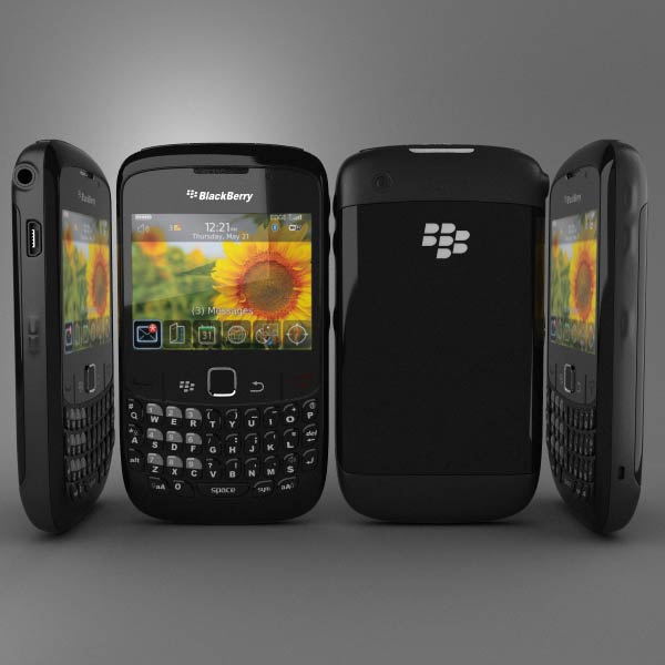 BlackBerry Curve 8520 3d model