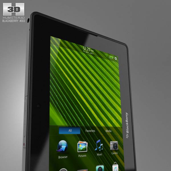 Blackberry Playbook Modelo 3d Electrónica On Hum3d