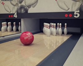 Bowling Club 3D model
